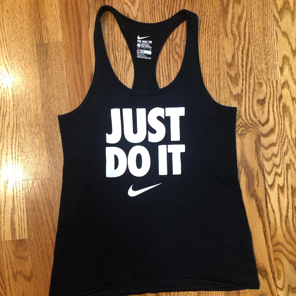 Black Nike Dri-fit Racerback Tank